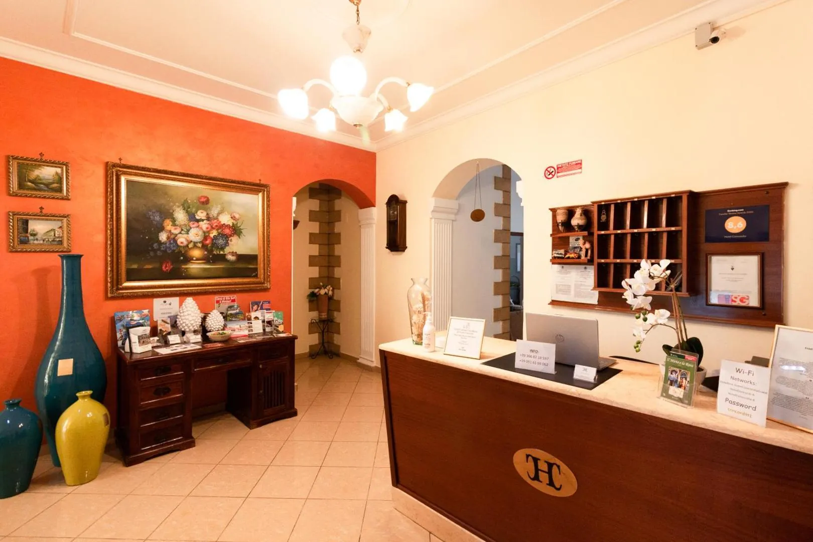 Colazione, reception e transfer